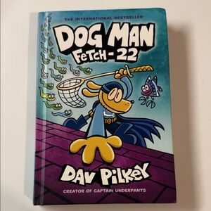 Dog Man Fetch-22 by - Blue Cover